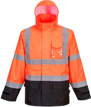 Hi-Vis Contrast Winter Bomber Jacket