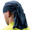 Adjustable Skull Cap Helmet Liner - Moisture Wicking, Traps Sweat (PK 12 Caps) - Blue