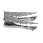 Aluminized Thermal Sleeves - 14 oz. OPF-Carbon/Kevlar Blend, 18 in. Long, Snap Wrist Closure, Open Top - National Safety Apparel