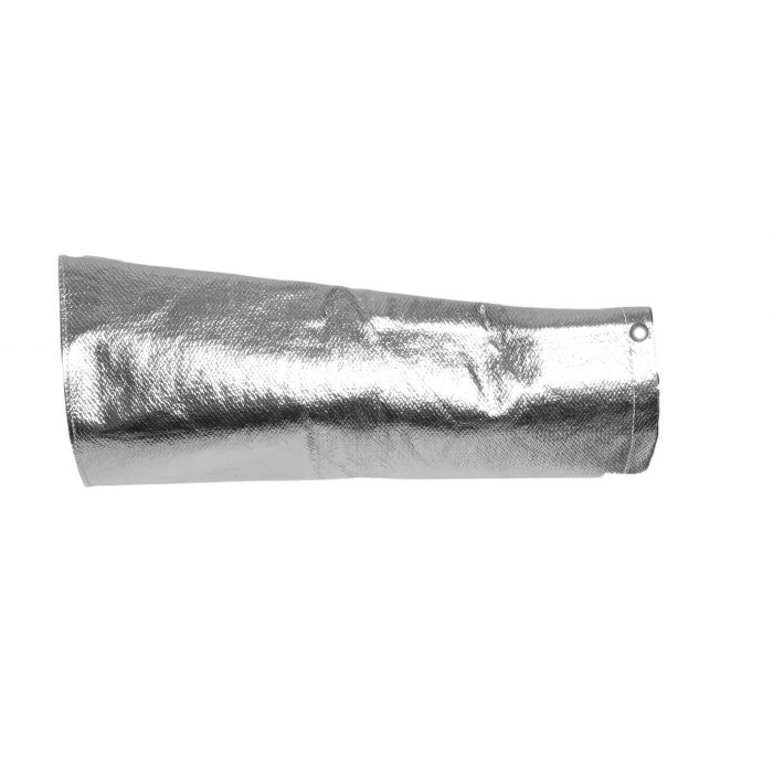 Aluminized Thermal Sleeves - 19 oz. Aluminized OPF/Para-Aramid Blend, 18 in. Long, Snap Wrist Closure, Open Top - National Safety Apparel