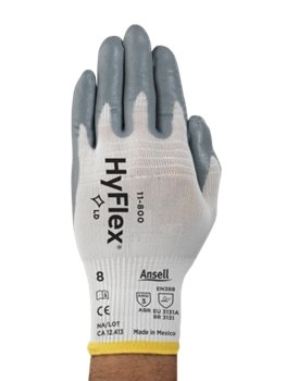 Ansell HyFlex Nitrile Palm Dip Cut Resistant Glove (PK 12 Pairs)