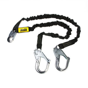 Arc Flash Lanyards - Twin Leg, EA Nylon, Various Hooks