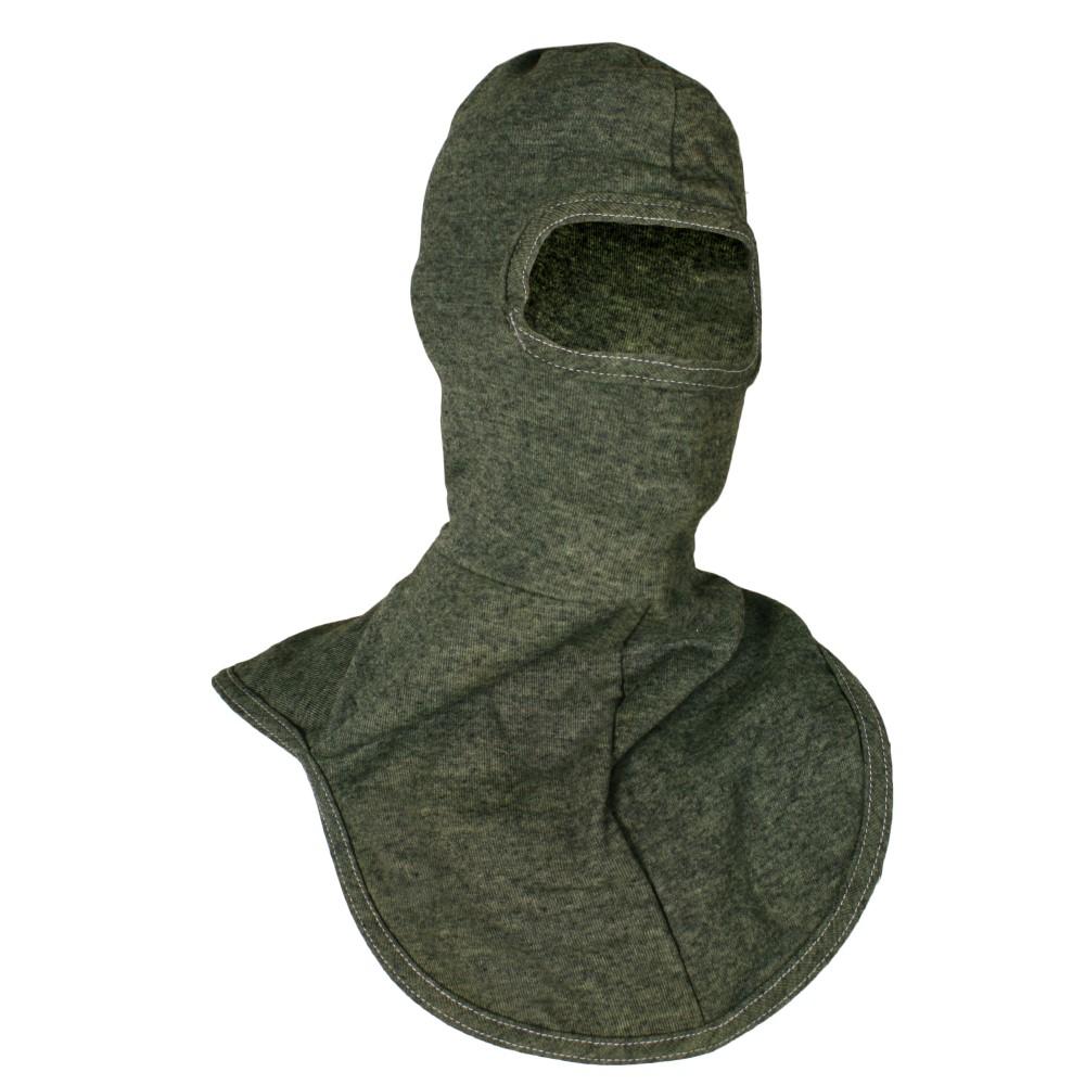 Balaclava - Fire (FR) and Arc Flash Resistant, Double Layer Hood and Bib, AF Goggles Opening (PK 2 Hoods) - National Safety Apparel