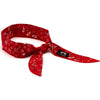 Beaded Cooling Bandana (PK 100 Bandanas) - Red Paisley