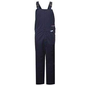 Bib Overalls - Fire and Arc Flash Resistant, Adjustable Quick Disconnect Shoulder Strap, Expandable Leg Opening - National Safety Apparel