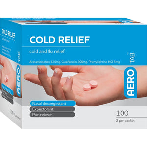 Cold Relief Tablets - First Aid Kit Refills (PK 2,400 Tablets)