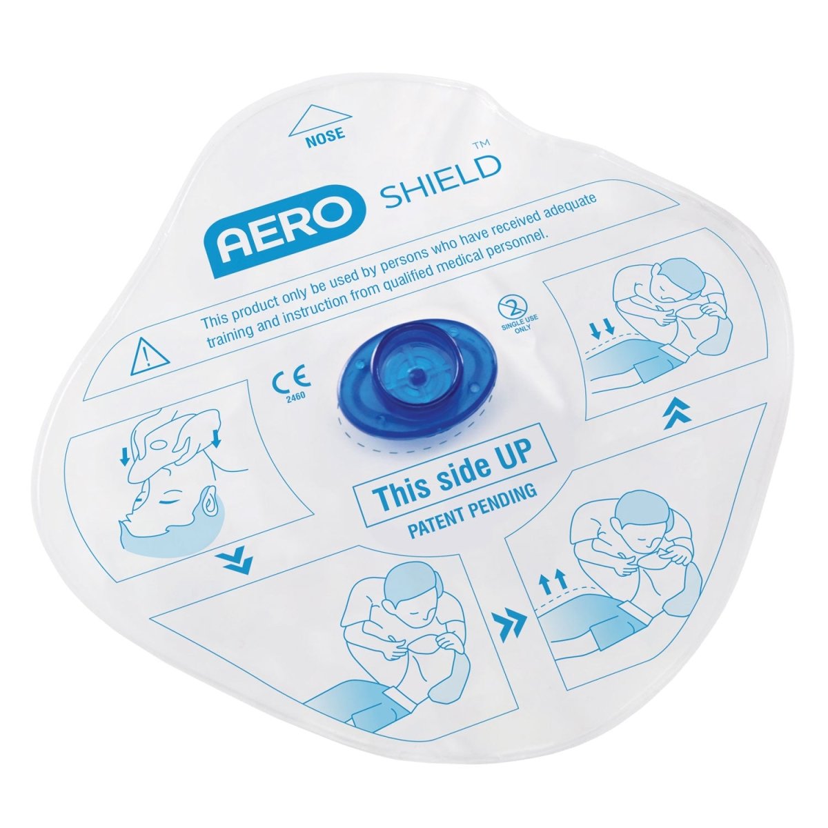 CPR Face Shield - Disposable - First Aid Kit Refills (PK 10 Shields)