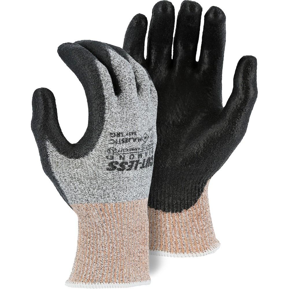 Cut Resistant Glove - Dyneema Blend, Polyurethane Palm Dip, Light Cut Resistance (PK 12 Pairs) - Majestic