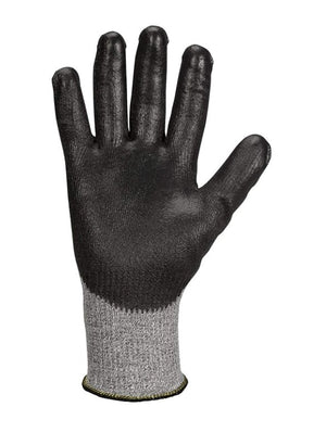 Cut Resistant Glove - Dyneema Blend, Polyurethane Palm Dip, Moderate Cut Resistance (PK 12 Pairs) - Jackson Safety G60