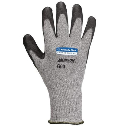 Cut Resistant Glove - Dyneema Blend, Polyurethane Palm Dip, Moderate Cut Resistance (PK 12 Pairs) - Jackson Safety G60