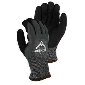 Cut Resistant Glove - KorPlex Blend, Foam Latex Palm, Moderate Cut Resistance (PK 12 Pairs)