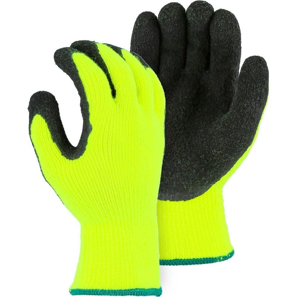 Cut Resistant Hi Vis Yellow Winter Glove