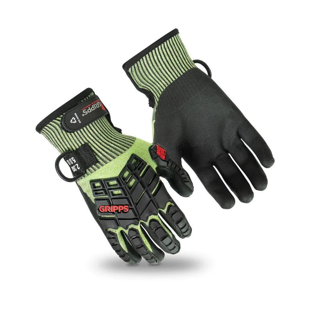 Cut Resistant Tether Anchor Eco Impact Glove - C5 (PK 12 Pairs)