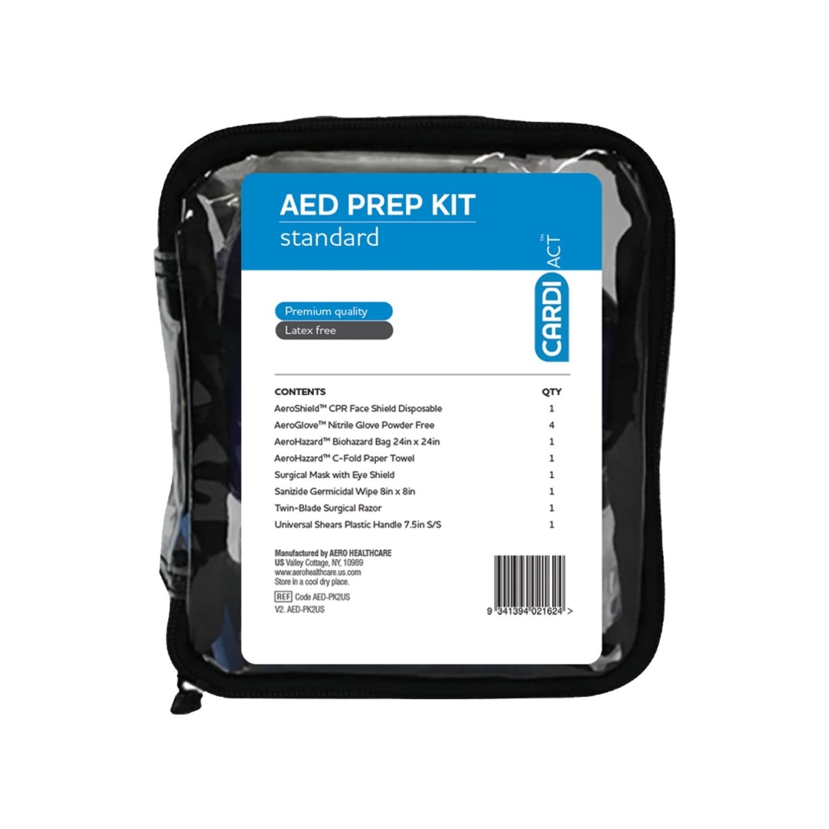 Defibrillator AED PAD Kits & Cabinets - HeartSine/CardiAct