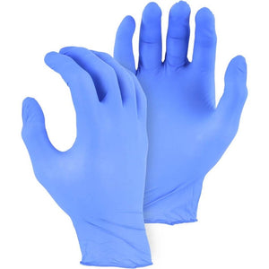 Disposable Gloves - 3 MIL Nitrile, Powder-Free, Textured, Ambidextrous, Rolled Cuff (2,000 Gloves)