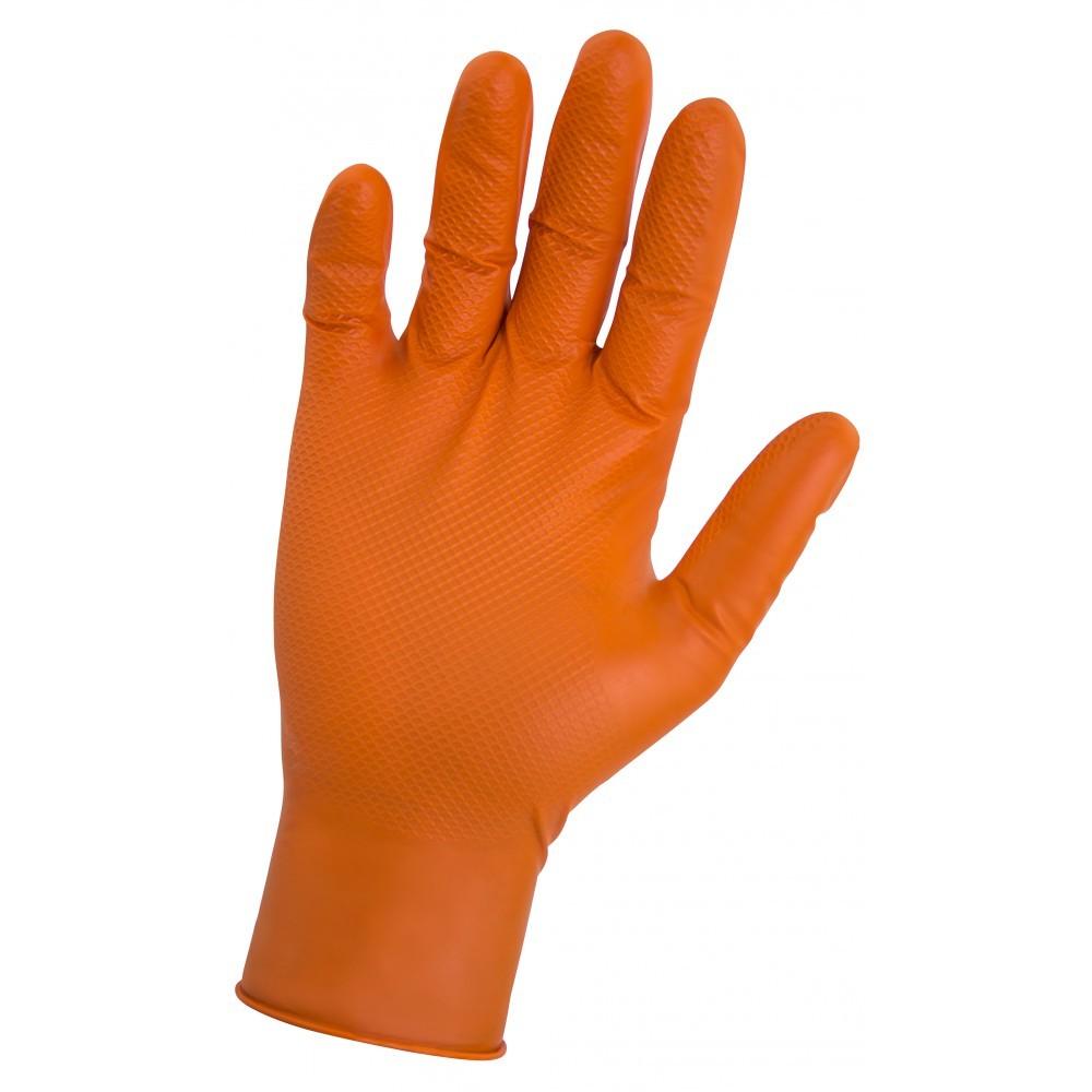 Disposable Gloves - 6 MIL Nitrile, SAS Astro Grip (PK 200 Gloves)