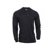 Drifire FR Helix Long Sleeve Henley Shirts - CAT 2 - Navy