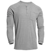 Drifire FR Helix Long Sleeve Henley Shirts - CAT 2 - Grey