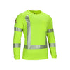 Drifire FR Helix Long Sleeve Tee Shirts - CAT 2 - Hi Vis Yellow