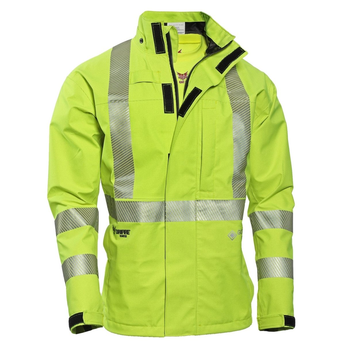 Drifire Hydroflash Hi Vis FR/AR Rain Jacket