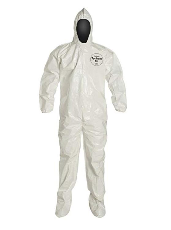 DuPont Tychem 4000 Coveralls in 2 Styles (PK 12 or 6)