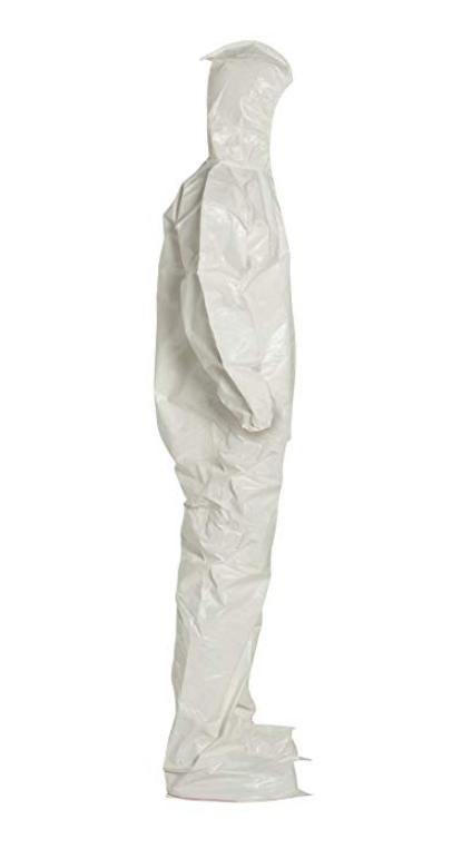 DuPont Tychem 4000 Coveralls in 2 Styles (PK 12 or 6)