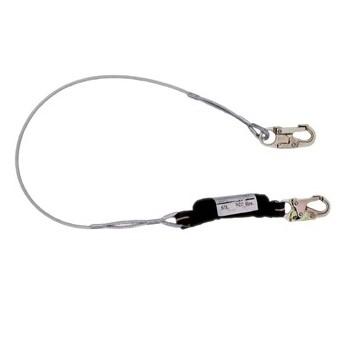 EA Cable Lanyard - 6 ft. Single or Twin Leg GAC, Zorber, Snap/Rebar Hooks