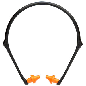 Ear Plug Headband - Reusable Conical Earplugs (PK 10 Protectors)