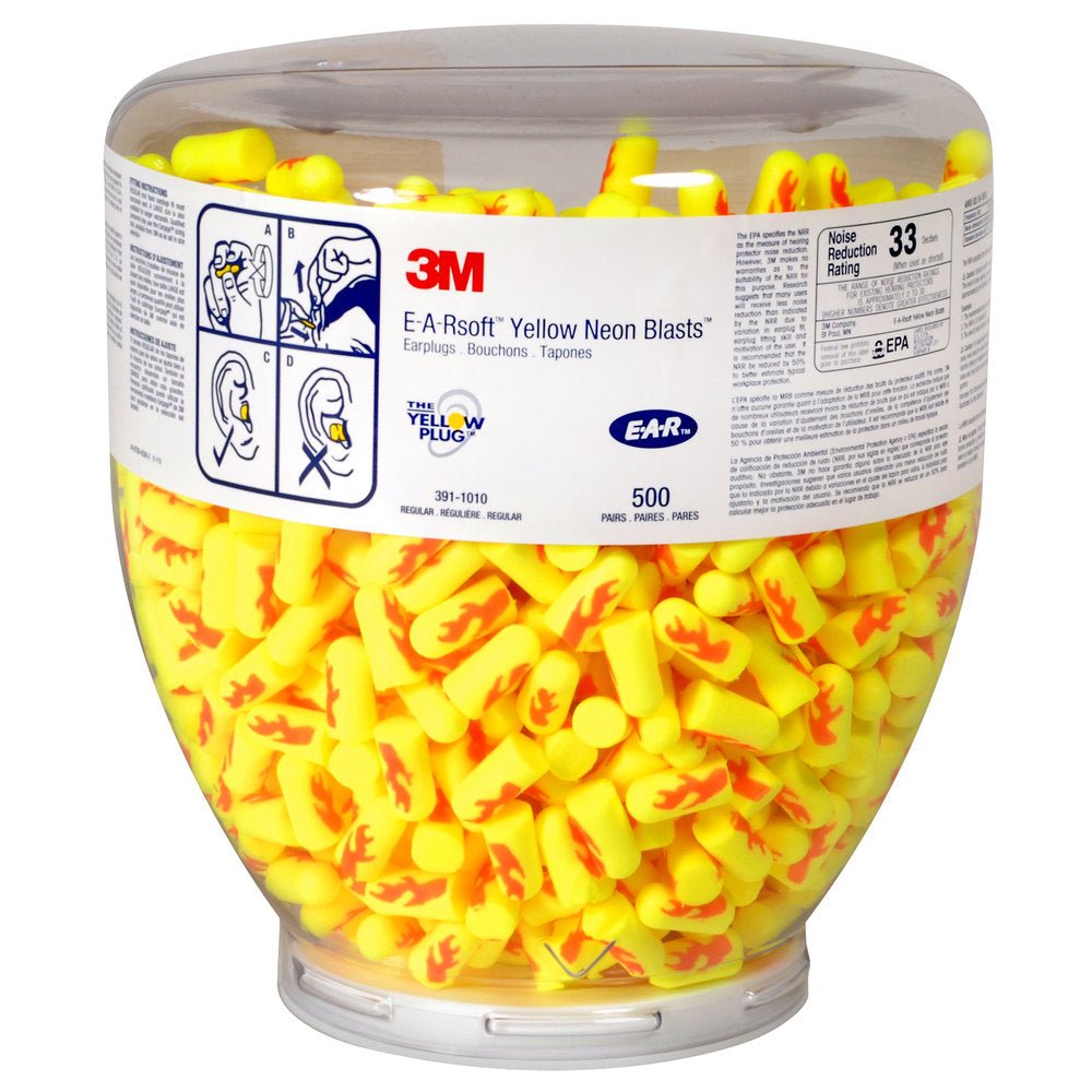 Ear Plugs Dispenser & Refills - 3M One Touch