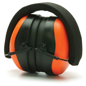 Earmuff - Folding Padded HighVis Hearing Protection - (PK 10 Pair)