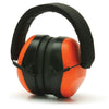 Earmuff - Folding Padded HighVis Hearing Protection - (PK 10 Pair) - HiVis Orange