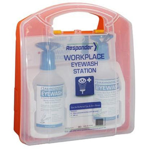 Eyewash Station First Aid Kit (PK 4 Kits) - 75 People, 4 PCS, Plastic Case