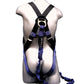 Fall Safety Kit - Safety Harness with 1 Steel D-Ring, 6 ft. Energy Absorbing Lanyard - Construction Plus Series Fall Arrest