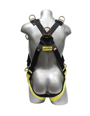 Fall Safety Retrieval Harness - 5 Steel D-Rings - Elk River Series Fall Arrest