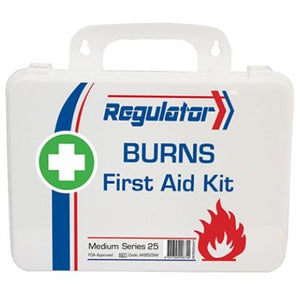 First Aid Kit for Burns (PK 4 Kits) - 25 People, 51 PCS, Weatherproof Case