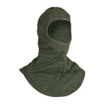 Balaclava - Fire (FR) and Arc Flash Resistant, Double Layer Hood and Bib, Half Face Opening (PK 2 Hoods) - National Safety Apparel