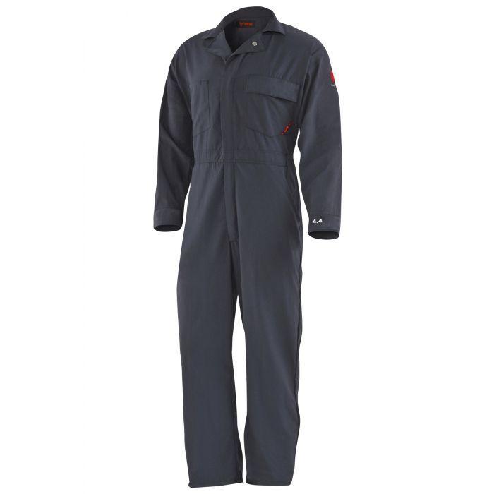 Coveralls - Flash Fire (FR) and Arc Flash Resistant, Two Front Pockets, Lightweight, Moisture-Wicking Odor Control Fabric - National Safety Apparel