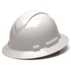 Full Brim Hard Hats (PK 12 Helmets) - Ridgeline Pyramex - White