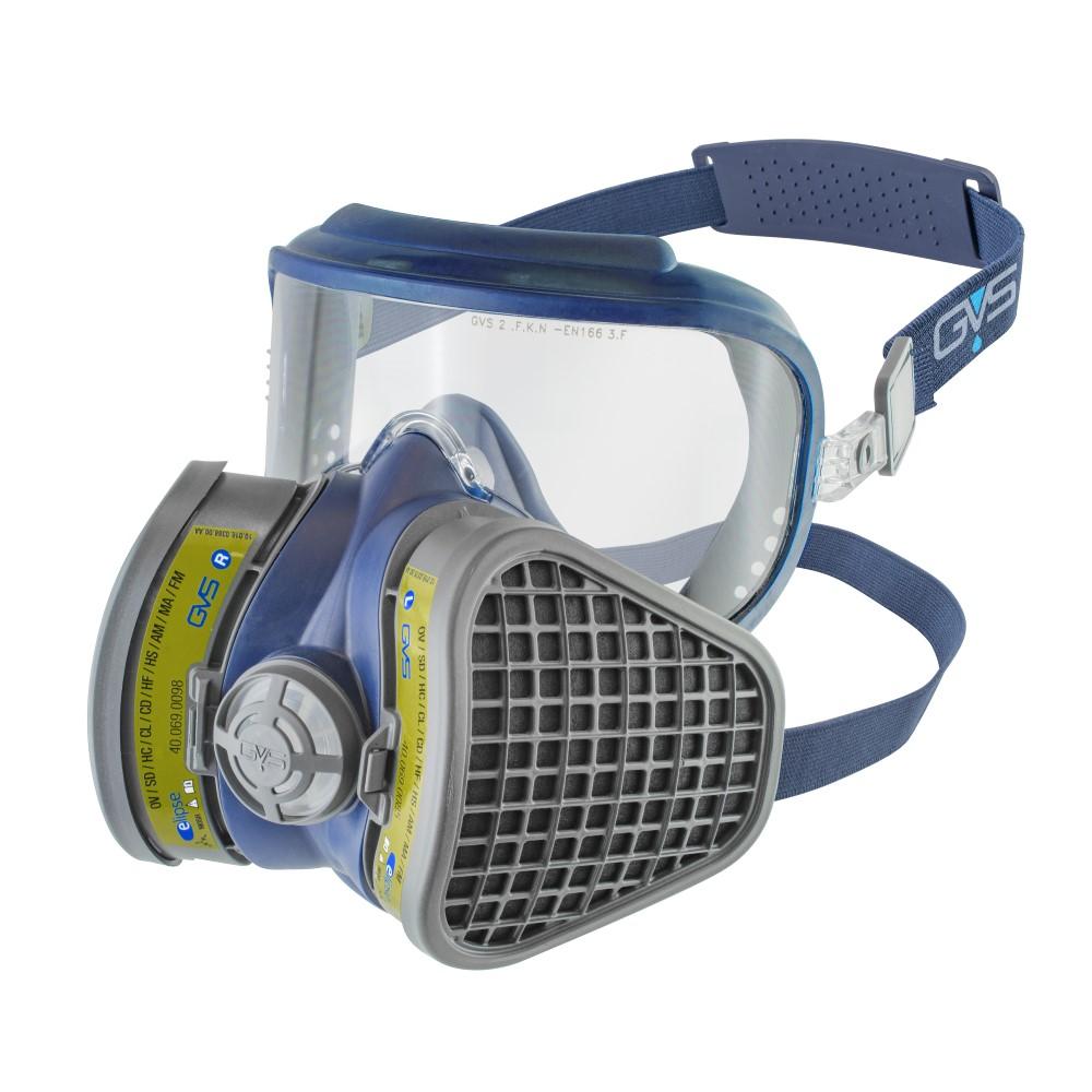 Full Face Mask Respirator with Filters - GVS Elipse Integra