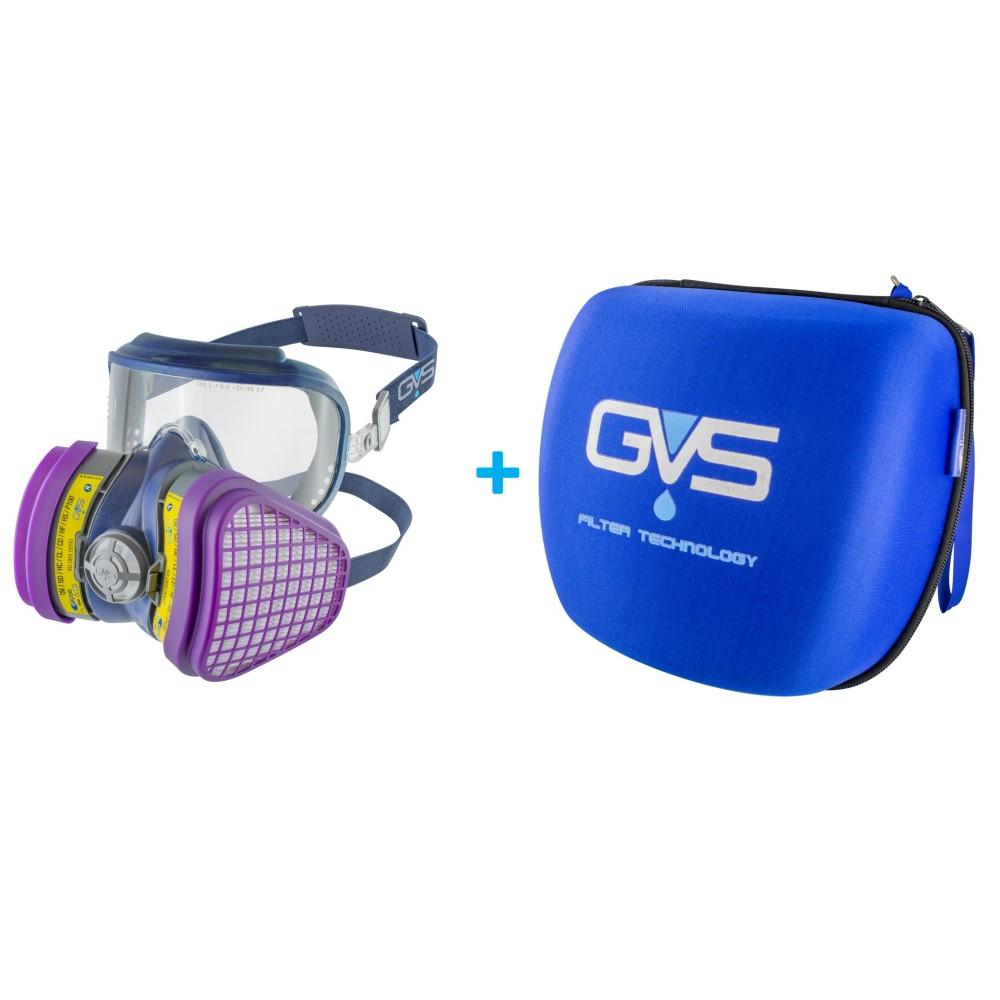 Full Face Mask Respirator with Various Filters - GVS Elipse Integra