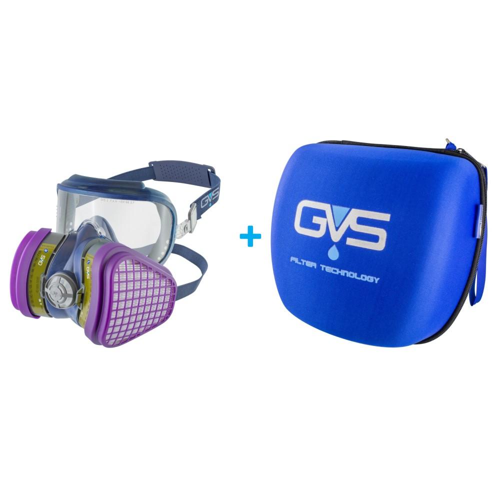 Full Face Mask Respirator with Various Filters - GVS Elipse Integra