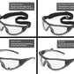 Gateway Safety Swap - Quickly Change from Glasses to Goggles (PK 5 Glasses)