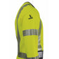 Hi Vis FR T-Shirt - CAT 2 Arc, Type R, Class 3, Long Sleeve