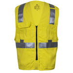 Hi-Vis Road Safety Vest - VIZABLE FR Deluxe, Type R Class 2, CAT 2