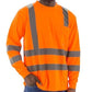 High Visibility Birdseye Mesh Short or Long Sleeve Shirts with Reflective Striping (PK 12 Shirts)