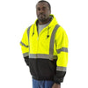 Majestic Hi Vis Zipper Hoodie - Type R Class 3 - Hi Vis Yellow