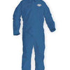 KleenGuard A20 Breathable Particle Protection Coveralls in White/Blue (PK 24 & 20) - Blue