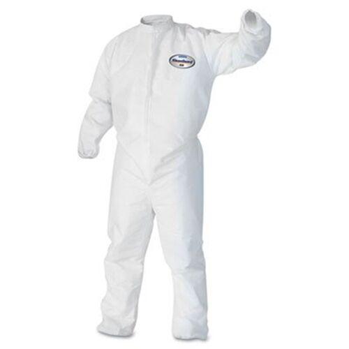 KleenGuard A30 Breathable Splash & Particle Protection Coveralls in White (PK 25)