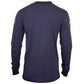 Long Sleeve Henley - Flash Fire (FR) and Arc Flash Resistant, Rib Knit Cuffs, Lightweight, Performance Fabric