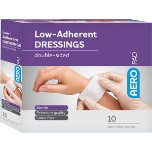 Low Adherent Dressing - 2 Inch x 3 Inch - First Aid Kit Refills (PK 480 Dressings)